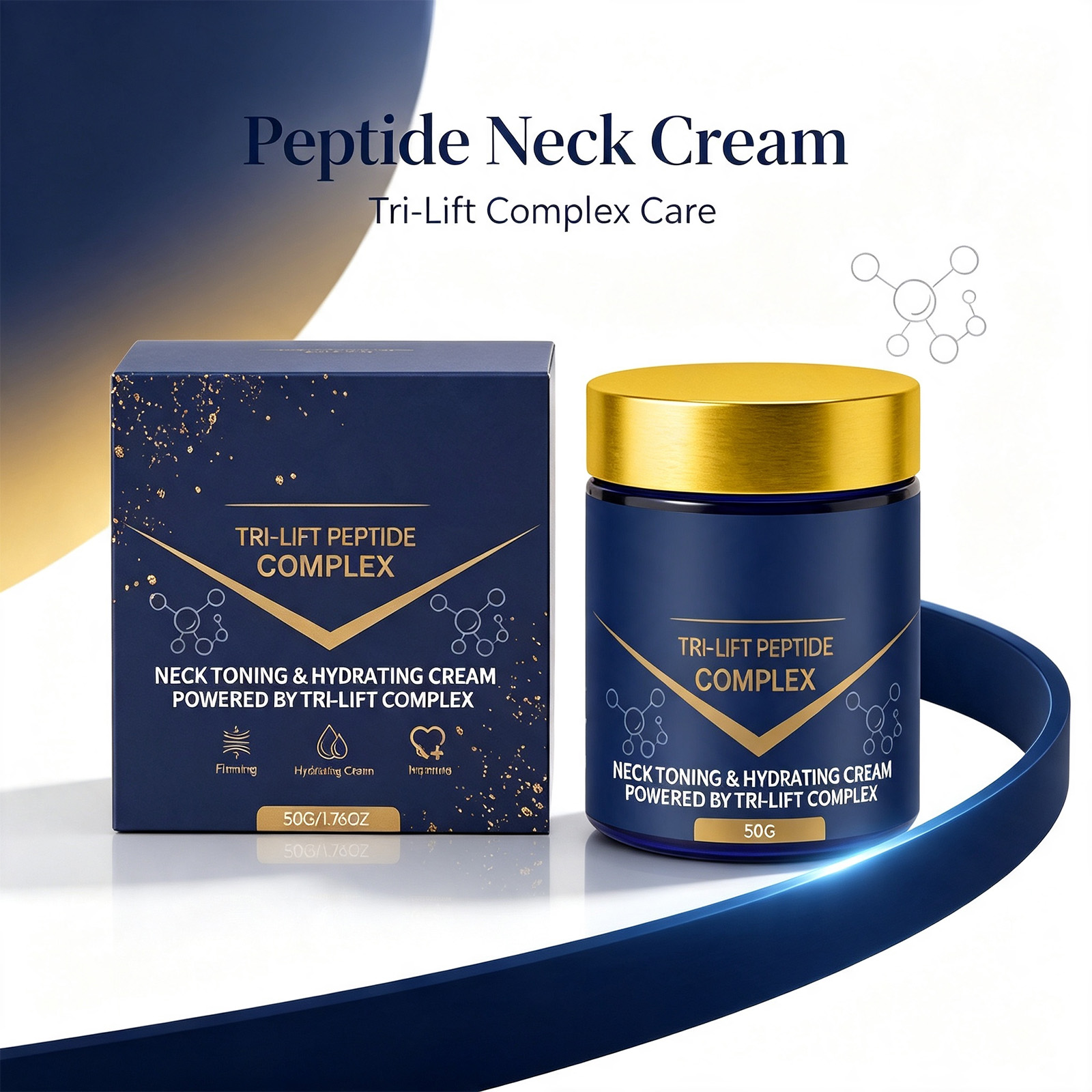 Peptide Neck Cream - Creme Firmador para Pescoço Tri Lift