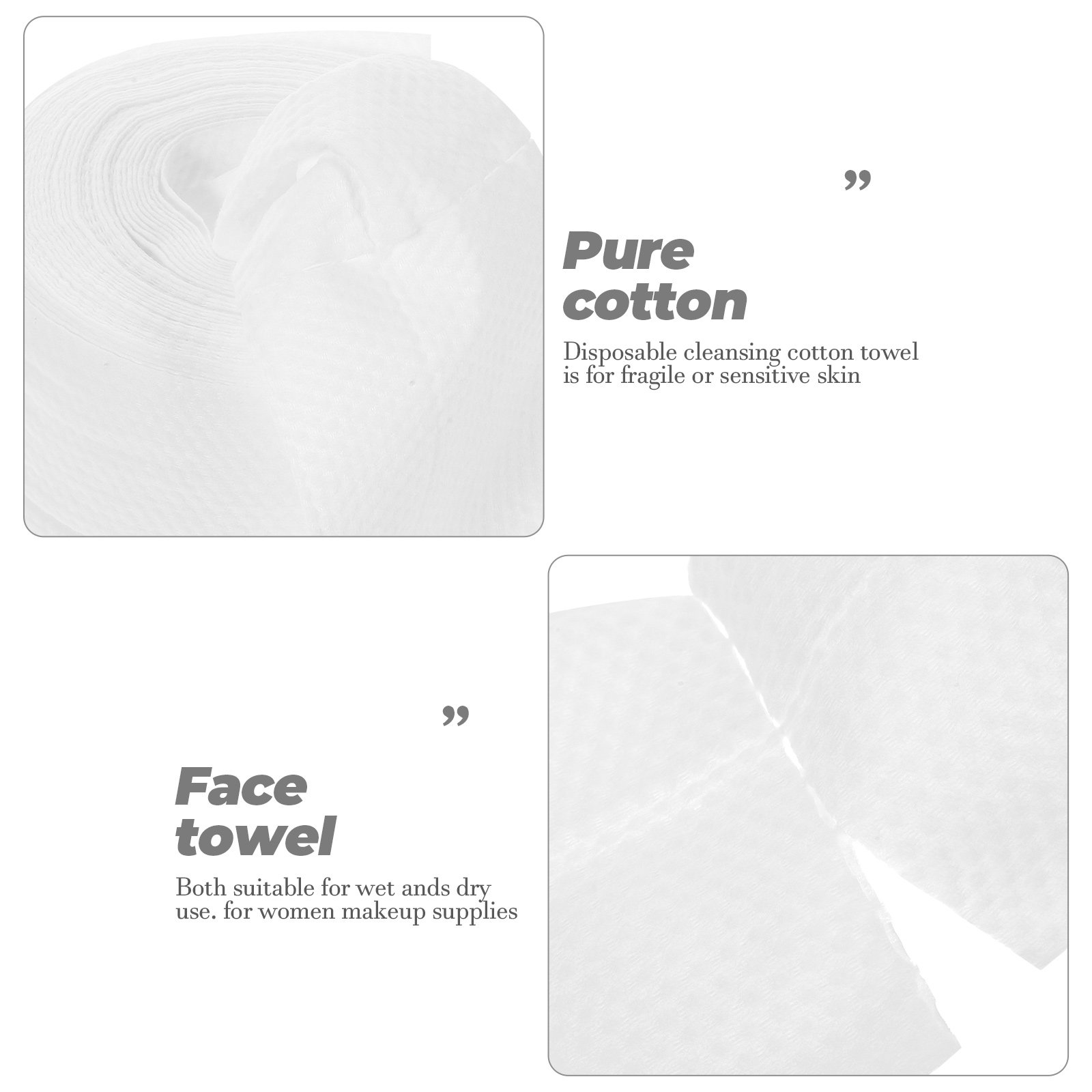 60 Toalhas Faciais Descartávei - Skincare Routine avaliação e preço