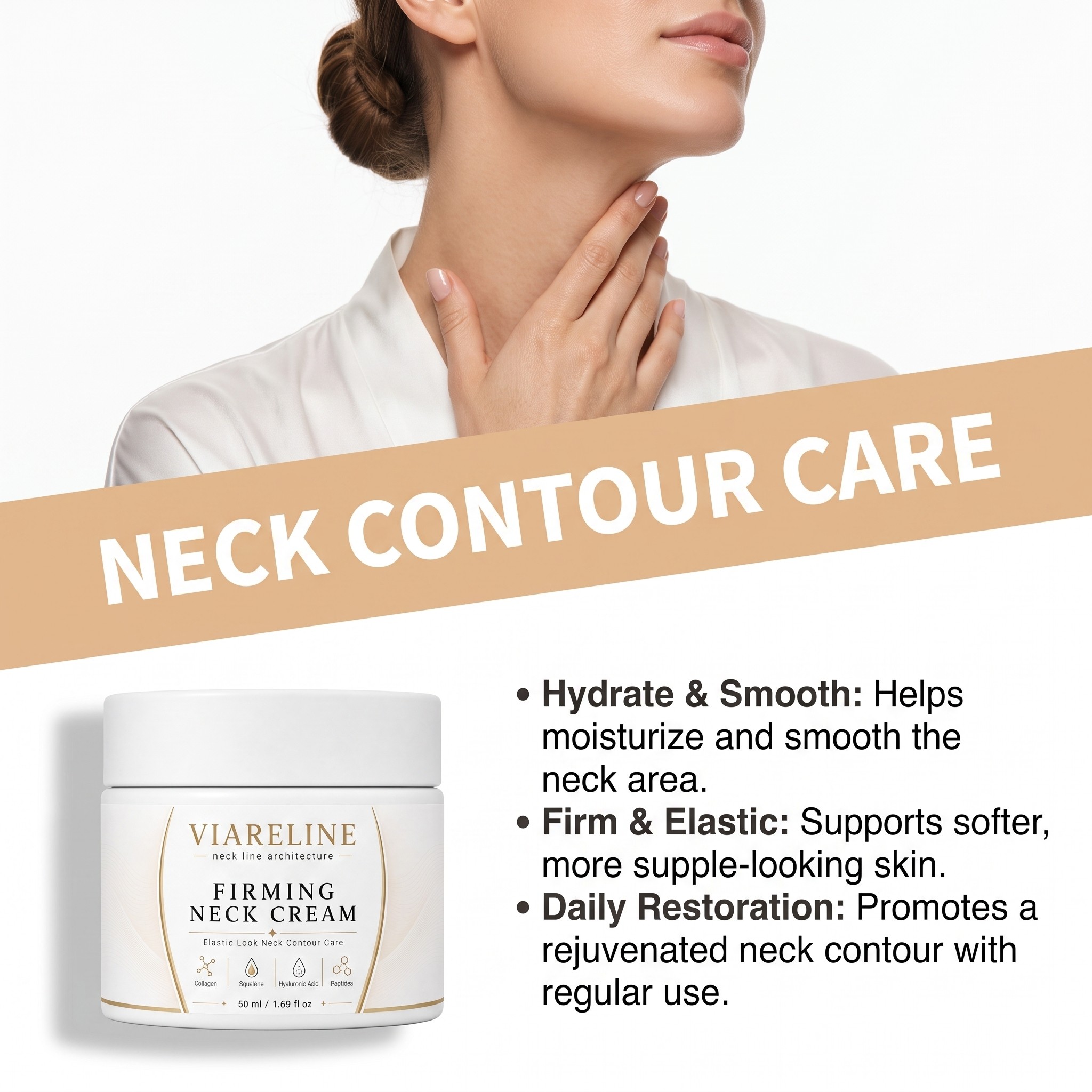 Creme Firmador de Pescoço com  - Peptide Neck Cream avaliação e preço