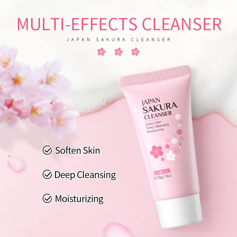 Japão sakura limpador facial c - Peptide Neck Cream avaliação e preço
